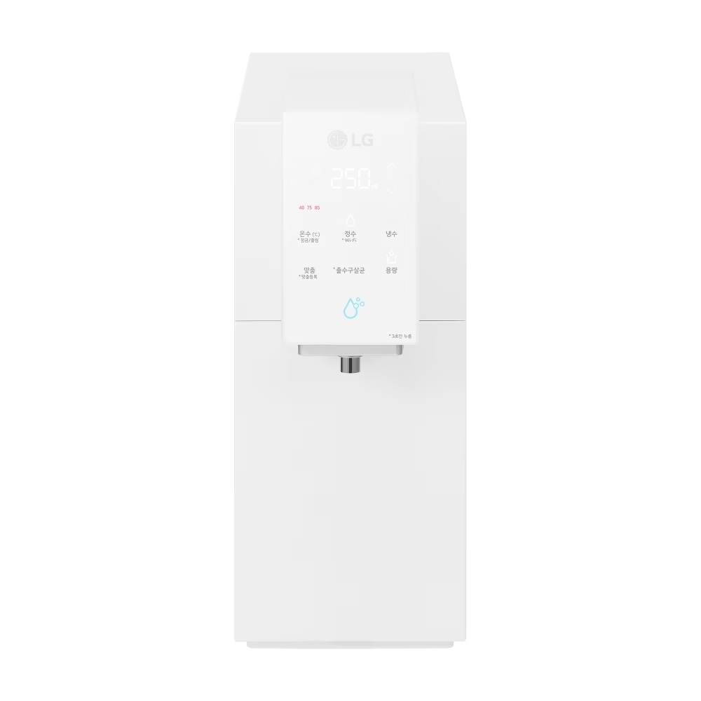 LG전자 오브제 퓨리케어 냉온정수기(화이트) 제품 모습