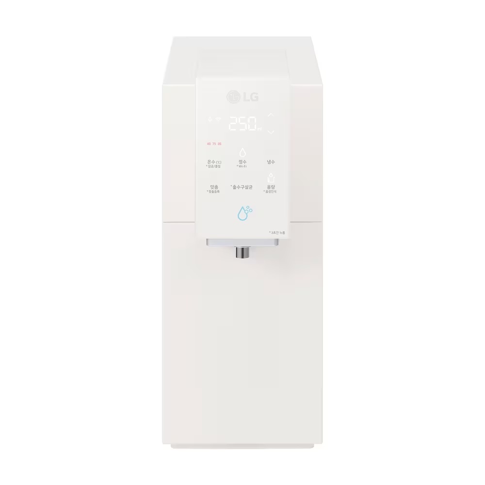 LG전자 오브제 퓨리케어 냉온정수기(음성인식) 제품 모습